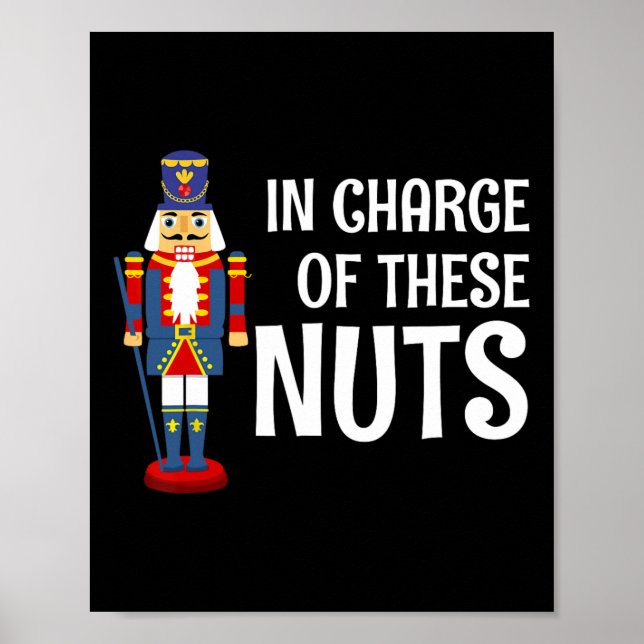 Nutcracker Costume Dancer Ballerina Gift Christmas Poster (Front)