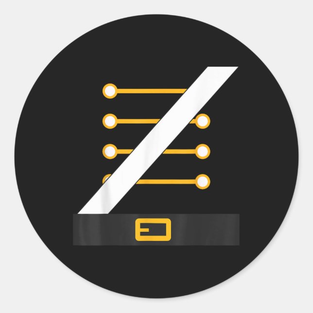 Nutcracker Costume Uniform Matching Toy Soldier Ha Classic Round Sticker (Front)