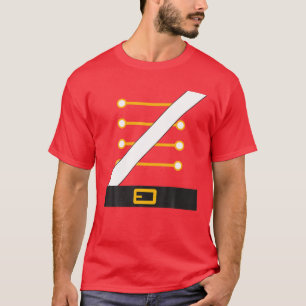 Nutcracker Costume Uniform Matching Toy Soldier Ha T-Shirt