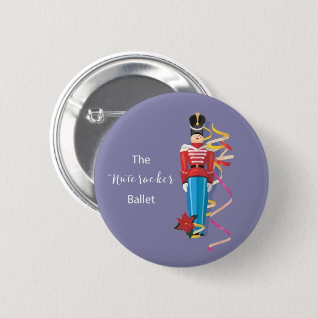 Nutcracker Dance Ballet Performance Congratulation 6 Cm Round Badge (Front & Back)