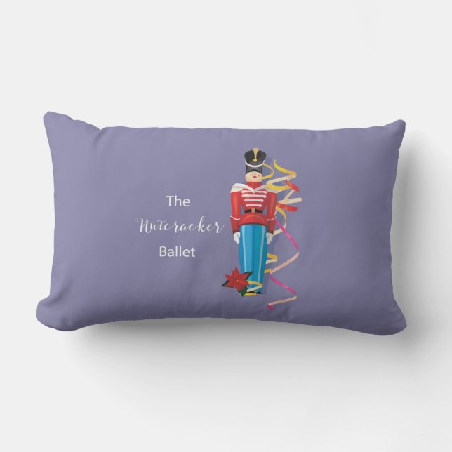 Nutcracker Dance Ballet Performance Congratulation Lumbar Cushion (Front)