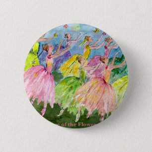 Nutcracker Dance of the Flowers 6 Cm Round Badge