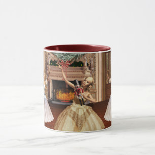 Nutcracker Dancing Ballerinas Holiday Mug