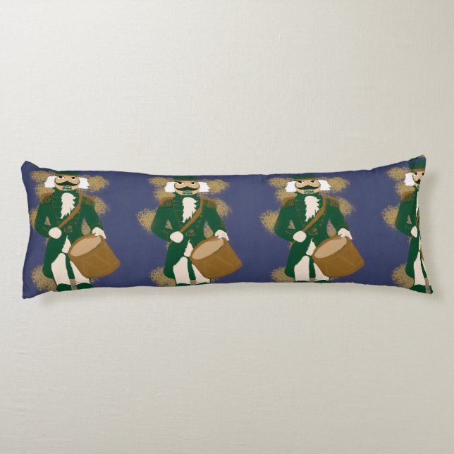 Nutcracker Dark Academia Christmas Body Cushion (Back)