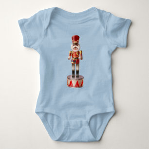 Nutcracker Dog Soldier Baby Bodysuit
