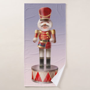 Nutcracker Dog Soldier Bath Towel