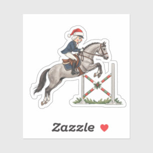 Nutcracker Equestrian Rider Holiday Sports Xmas