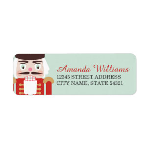 Nutcracker Holiday Address Labels