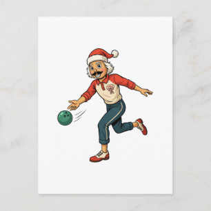 Nutcracker Holiday Game Thrower Casual Christmas Postcard