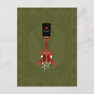 Nutcracker Holiday Gift Christmas Postcard