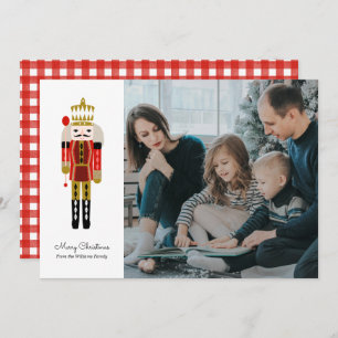 Nutcracker Holiday Photo Card