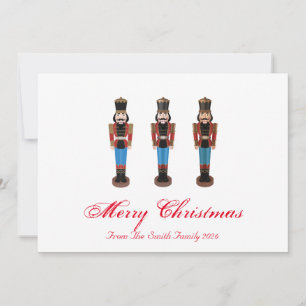 Nutcracker Holiday Photo Card