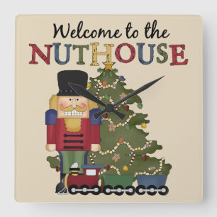 Nutcracker Holiday Wall clock
