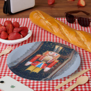 "NUTCRACKER" HOLILDAY PARTY PAPER PLATES