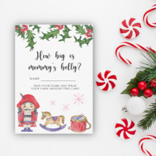 Nutcracker - How big is mummy's belly Enclosure Card