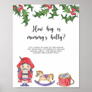 Nutcracker - How big is mummy's belly game Poster