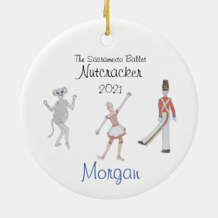 Nutcracker Keepsake Ornament (custom)