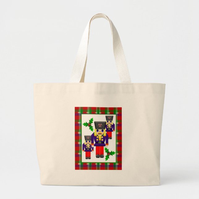 Nutcracker Large Tote Bag (Front)