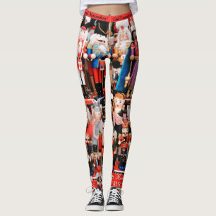 Nutcracker Leggings Christmas Running Tights