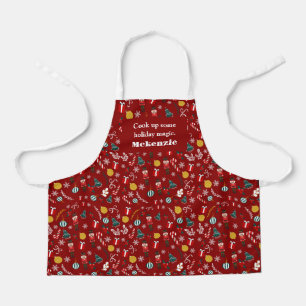Nutcracker Magic Pattern Kid's Apron