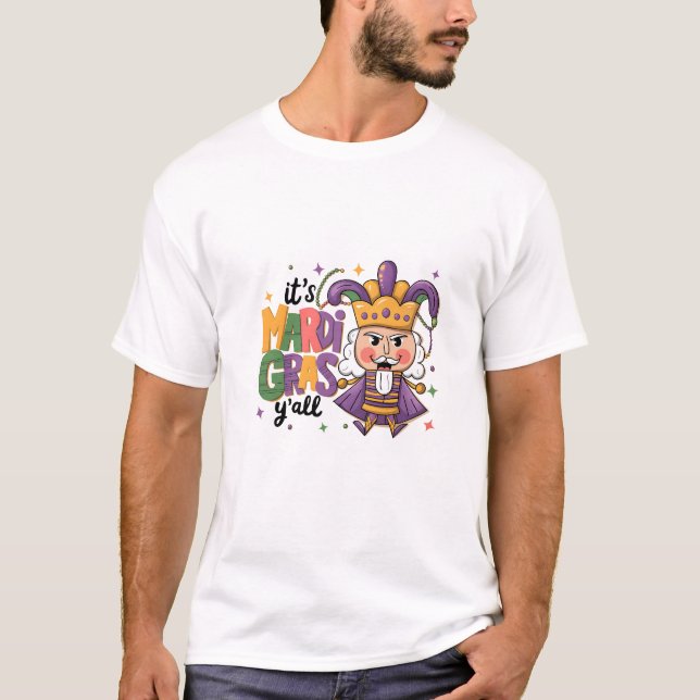 Nutcracker Mardi Gras  T-Shirt (Front)