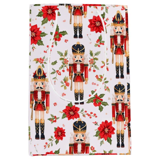 Nutcracker Medium Gift Bag (Front)