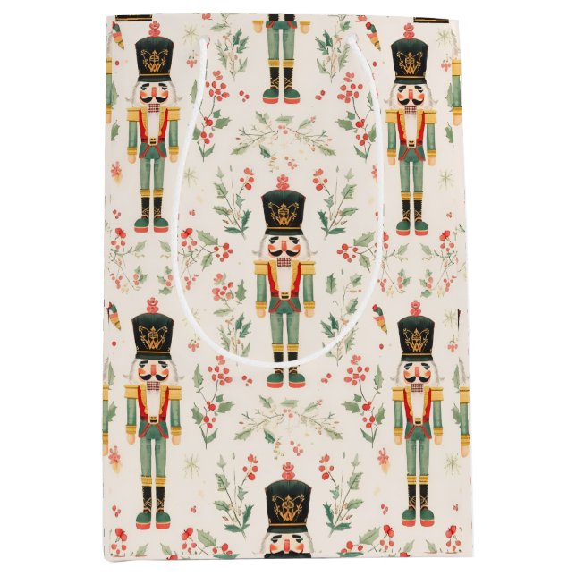 Nutcracker Medium Gift Bag (Front)