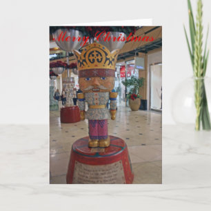 nutcracker Merry Christmas Holiday Card