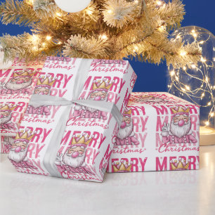 Nutcracker Merry Christmas Pinky Ballet Soldier  Wrapping Paper