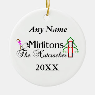 Nutcracker Mirlitons Ceramic Tree Decoration