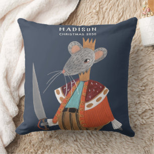 Nutcracker Mouse King Cushion