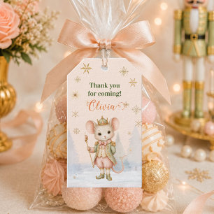 Nutcracker Mouse King Thank You Coming Gift Tags