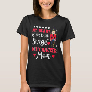 Nutcracker Mum Love Ballet Dance Mum Christmas T-Shirt