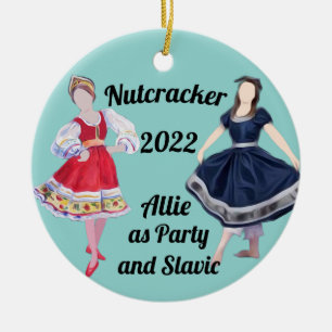 Nutcracker Ornament - Party and Slavic 