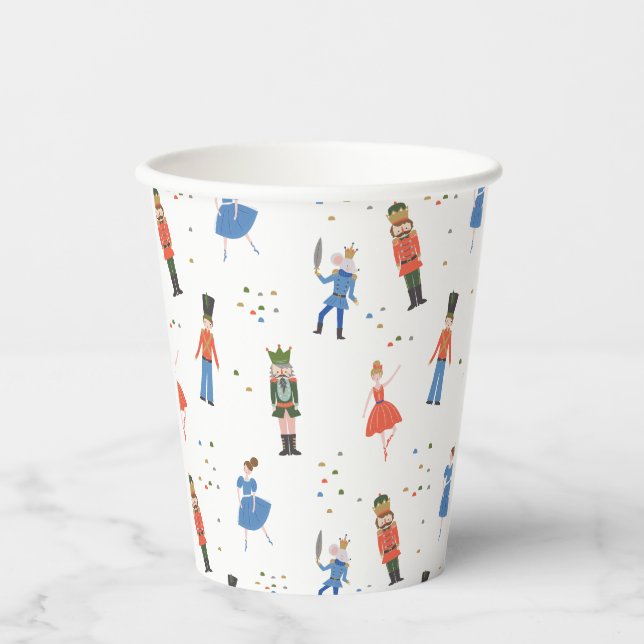 Nutcracker Paper Cups (Front)