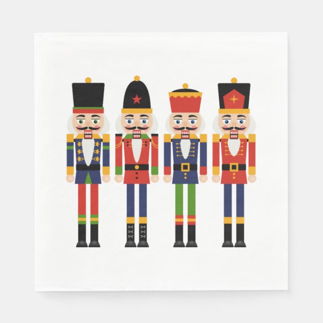 Nutcracker Paper Napkin (Front)