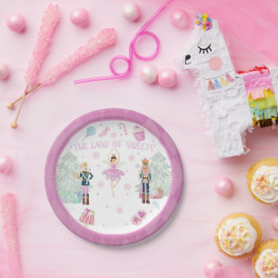 Nutcracker Paper Plate - The Land of Sweets