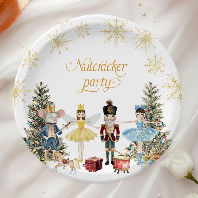 Nutcracker Party  Paper Plate (Creator Uploaded)