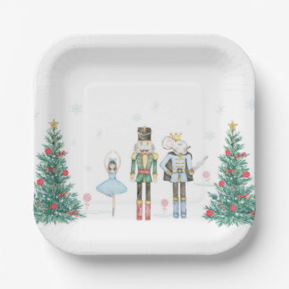 Nutcracker Party Plates- Pastel Paper Plate
