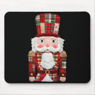 Nutcracker Patchwork Merry Christmas Pajamas Men W Mouse Pad