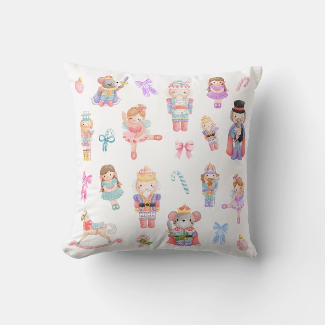 Nutcracker Pattern Cushion (Front)