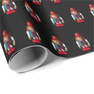 Nutcracker Pattern  Wrapping Paper