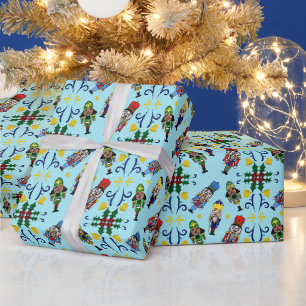 Nutcracker Pattern Wrapping Paper