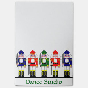 Nutcracker Personalised Christmas Ballet Gift Post-it Notes