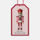 Nutcracker Personalised Cute Pink  Red Christmas 