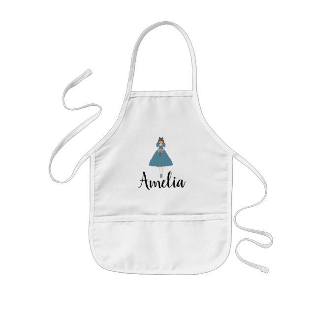 Nutcracker Personalised Name Children’s Apron (Front)