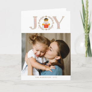 Nutcracker Prince Holiday Photo Card