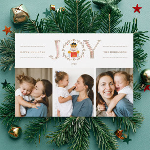 Nutcracker Prince Holiday Photo Cards