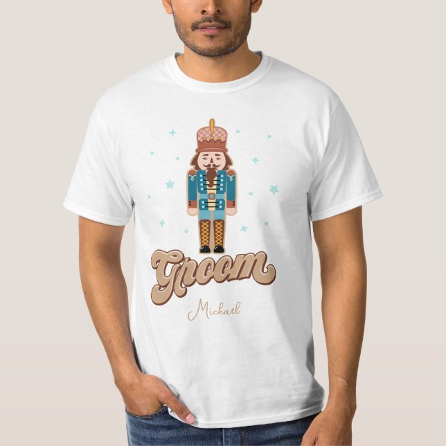 Nutcracker Princess Fairy Bride Groom T-Shirt (Front)