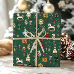 Nutcracker red gold ballerina birthday party wrapping paper<br><div class="desc">Nutcracker red gold ballerina birthday party Wrapping Paper
Matching items are available.</div>